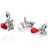 Срібна підвіска-шарм Пандора 797769CZR, фото 2