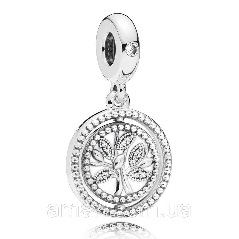 Срібна підвіска-шарм Пандора 797786CZ, фото 1
