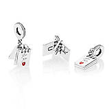 Срібна підвіска-шарм Пандора 797835CZ, фото 2