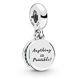 Срібна підвіска-шарм Пандора 797906NRGMX, фото 2