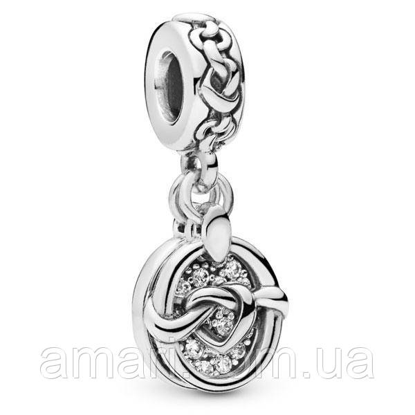 Срібна підвіска-шарм Пандора 798095CZ, фото 1