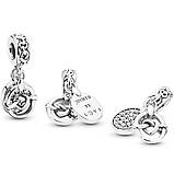 Срібна підвіска-шарм Пандора 798095CZ, фото 2