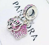 Срібна підвіска-шарм Пандора 798112NCCMX, фото 3