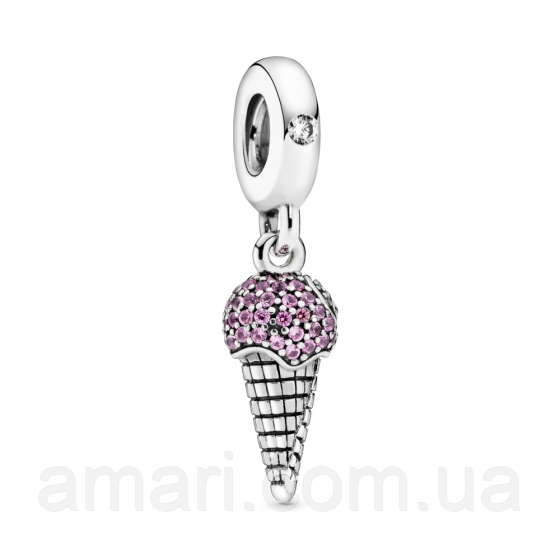 Срібний шарм Пандора "Моріжжя" 798801C01, фото 1