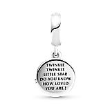 Срібний шарм Пандора "Посилка від лелеки" 798895C01, фото 2