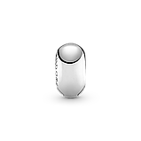 Срібний шарм Пандора-кліпса Пандора "Зелений круглий солітер" 799204C03, фото 2