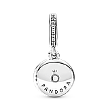 Срібний шарм Пандора "Яскравий зелений диск" 799186C02, фото 2