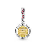 Срібний шарм Пандора "Комір удачі" 769282C01, фото 2