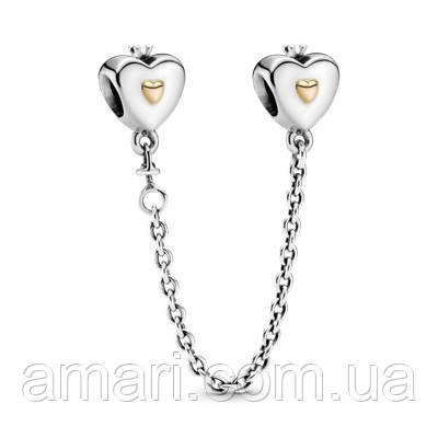 Срібний захисний ланцюжок Пандора 791878, фото 1