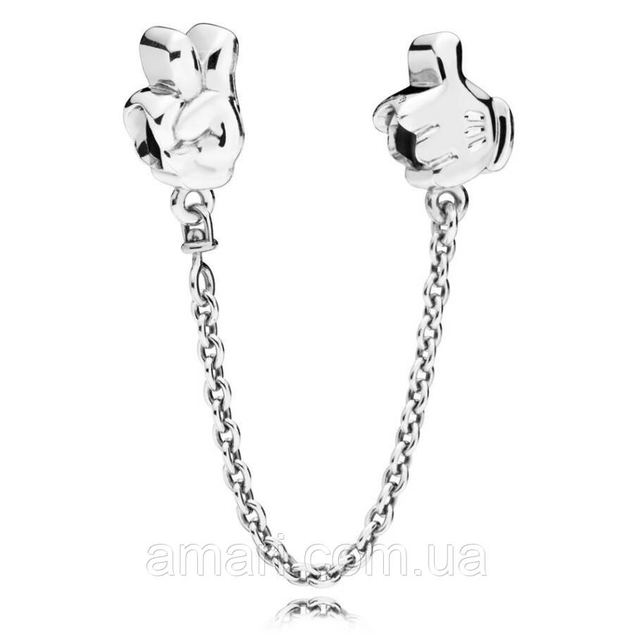 Срібний захисний ланцюжок Пандора Disney, фото 1