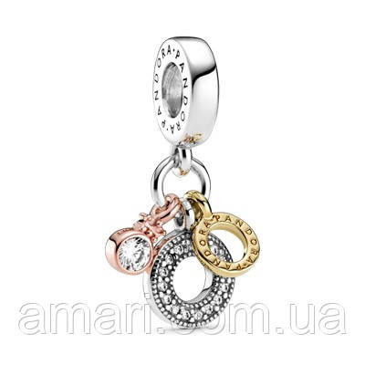 Срібний шарм Пандора 799044C01, фото 1