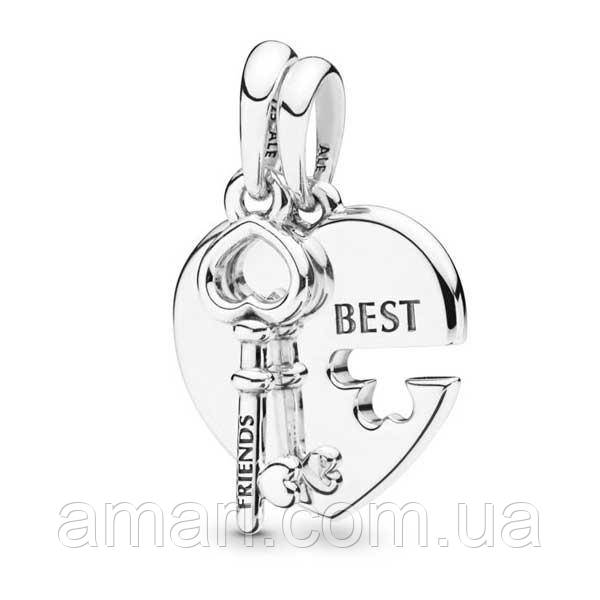 Срібний шарм Пандора 398130, фото 1