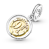 Срібний шарм Пандора "Платформа 9 3/4", фото 3