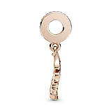 Срібний шарм Пандора "Листя дуба" 789552C01, фото 3