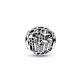 Срібний шарм Пандора "Людина-павук, який летить над містом" 792350C01, фото 2