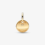 Срібний шарм Пандора "Світ, любов і удача" 752329C00, фото 2