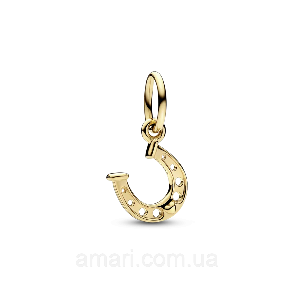 Срібний шарм Пандора "Підкова удачі" 752328C00, фото 1