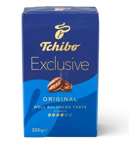 Кава Чібо Ексклюзив мелена 250 грамів у вакуумній упаковці, фото 1
