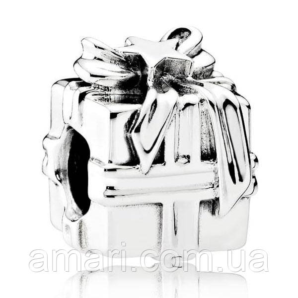 Срібна куля "Сяйний подарунок", фото 1