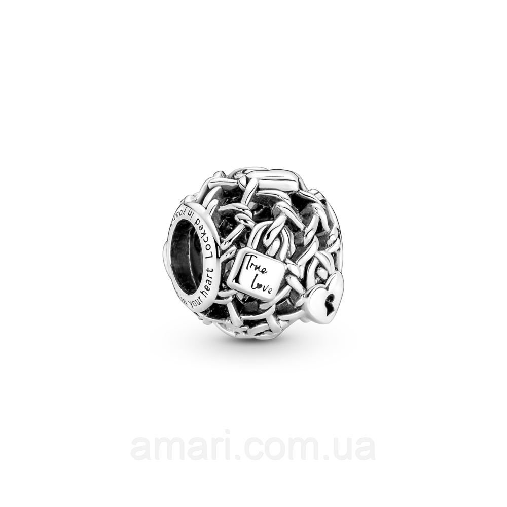 Срібний шарм Пандора 790071C00, фото 1