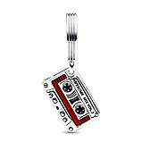 Срібний шарм Пандора "Музнева касета", фото 2