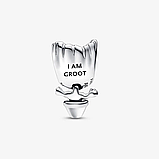 Срібний шарм Пандора "Танцюючий Грут", фото 2