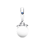 Срібний шарм Пандора "Вчитеся, збільшуйте, любите" 792293C01, фото 2