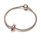 Срібний шарм Пандора "54ський рік кролика" 782471C01, фото 3