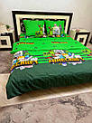 Постільна білизна дитяча бязь Gold Майнкрафт, фото 6