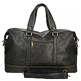 Чоловіча дорожна сумка саквояж David Jones (7920) сіра, фото 7