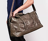 Чоловіча велика сумка саквояж David Jones (7920) тауп, фото 3