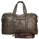 Чоловіча велика сумка саквояж David Jones (7920) тауп, фото 5