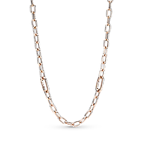 Кольє з покриттям 14k рожевим золотом