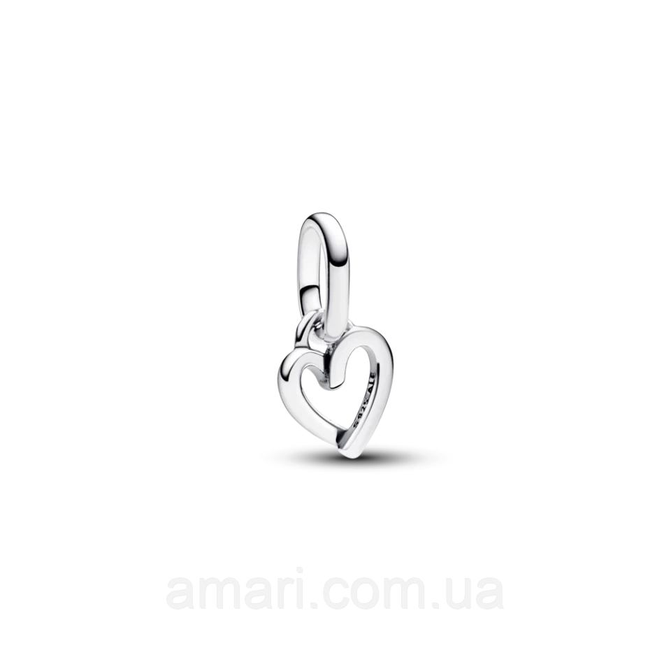 Срібний шарм "Ескіз серця" Pandora ME 798360, фото 1