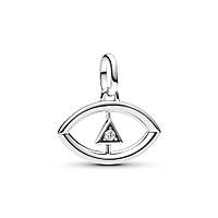 Срібний медальйон "Проти злого ока" Pandora Ме 793372C01