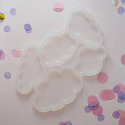 Форма силіконова льодяників і шоколаду "Хмаринки"