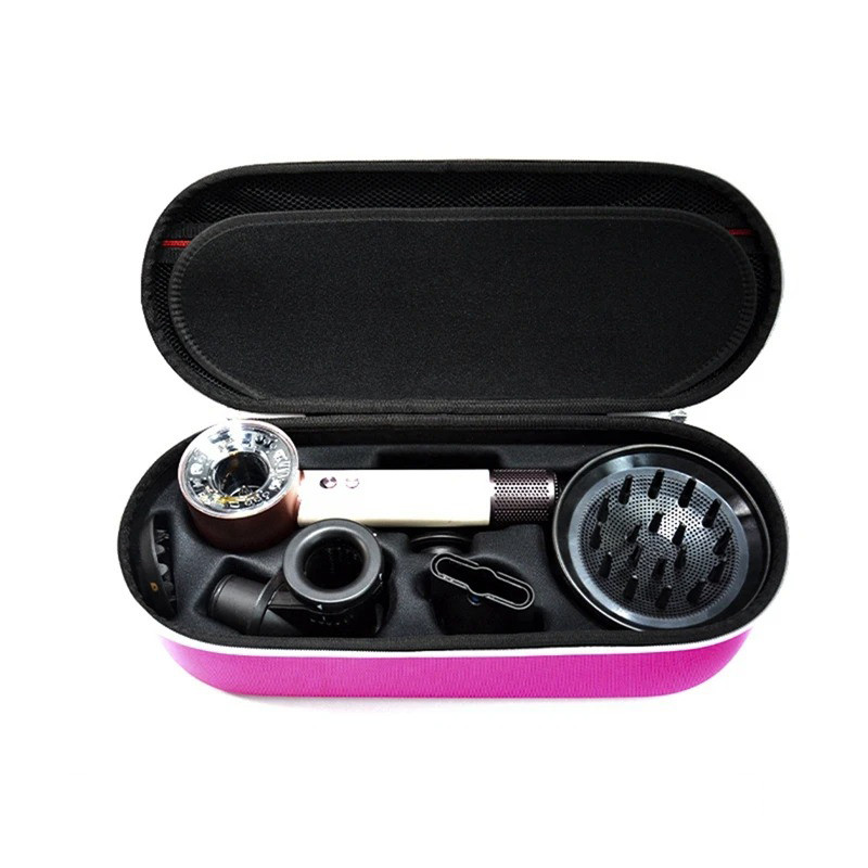 Сумка для зберігання фена DYSON Supersonic HD01- HD16 з насадками каркасна Рожева ( код:  IBH063P )