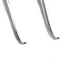 Пінцет очної для райдужної оболонки Gill 1х2 зубці. Довжина 7,5 см SURGIWELOMED, фото 2