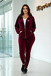 Жіночі костюми велюр Батал, фото 3
