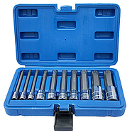 Набір довгих біт SPLINE M4-M18 10 од. Falon-Tech FT1418, фото 2