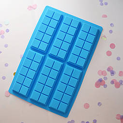 Силіконова форма для батончиків і шоколаду "Дубайські батончики"