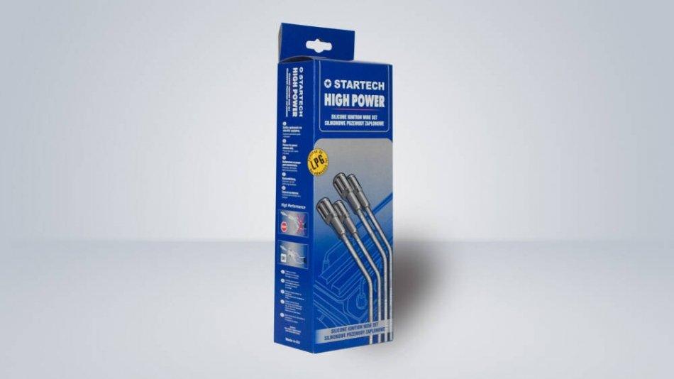 Провід свічковий 1102-05, Сенс, Ланос 1,4 для інж (під модуль 42.3705 55.3705 57.3705) (силікон) (N8524) (STARTECH), фото 1