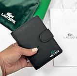 Чоловіче брендове портмоне на застібці Lacoste (1721), фото 2