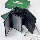 Чоловіче брендове портмоне на застібці Lacoste (1721), фото 3