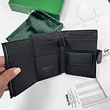 Чоловіче брендове портмоне на застібці Lacoste (1721), фото 9