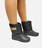 Дитячі чорні чоботи ЕВА розмір 31 33