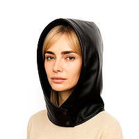 Капор-капюшон Шкіряний