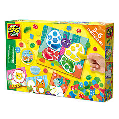 Набір для дитячої творчості SES Creative серії Montessori Сортуй кольори та матеріали за методикою Монтессорі 14062S