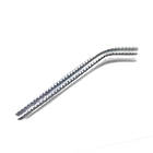 Пінцет De Bakey з атравматичною нарізкою вигнутий. Довжина 16 см SURGIWELOMED, фото 2