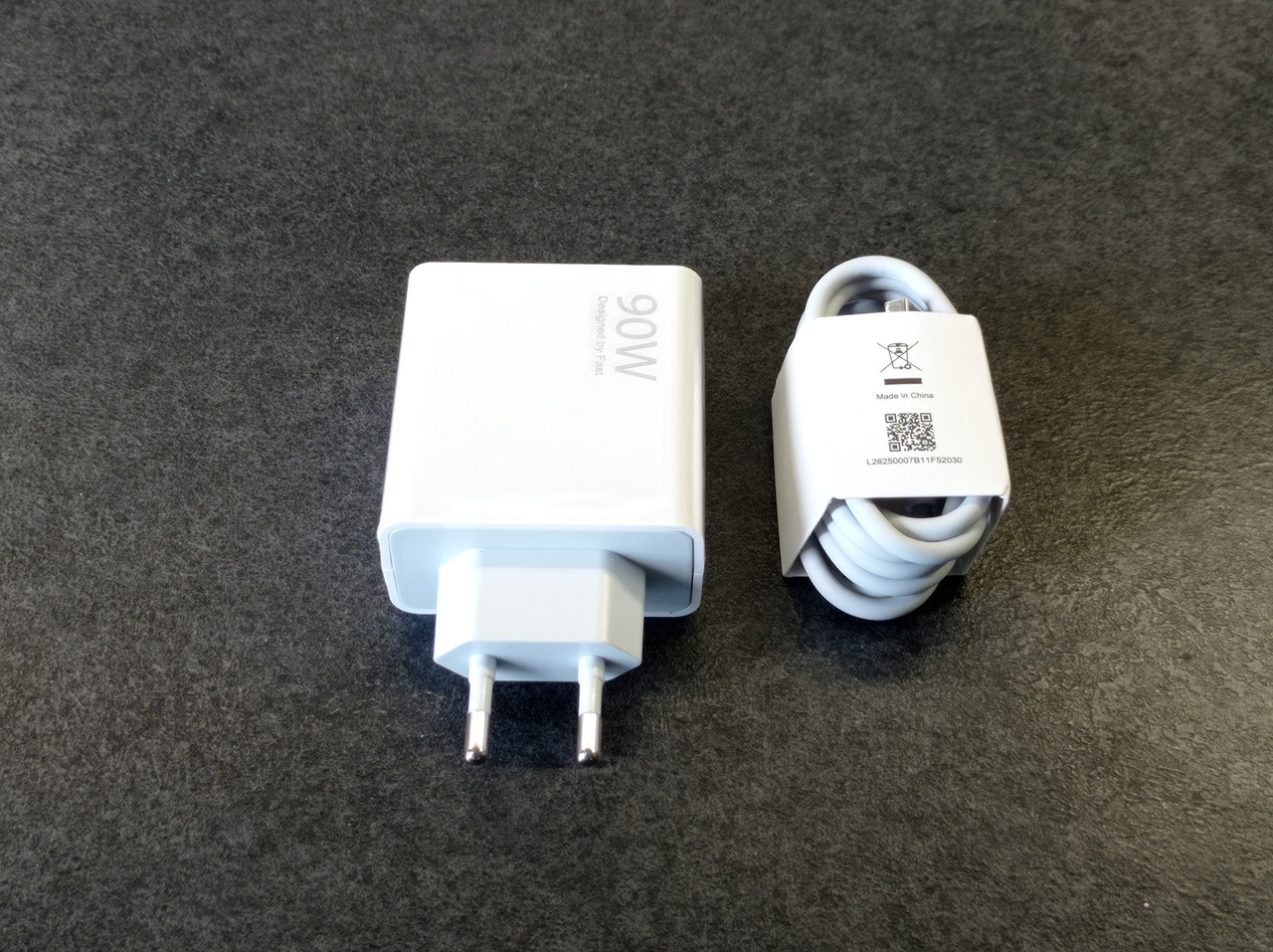 Зар. прист. з прот. Turbo Charge з кабелем 1м струм до 6А до Redmi Note 11T, 12T, 13, 15 Pro, Mi 11, 12 Lite, 13T, фото 1